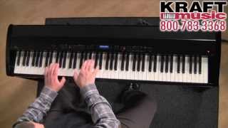 Video thumbnail for Kraft Music - Kawai ES7 Digital Piano Demo with Adam Berzowski by Kraft Music