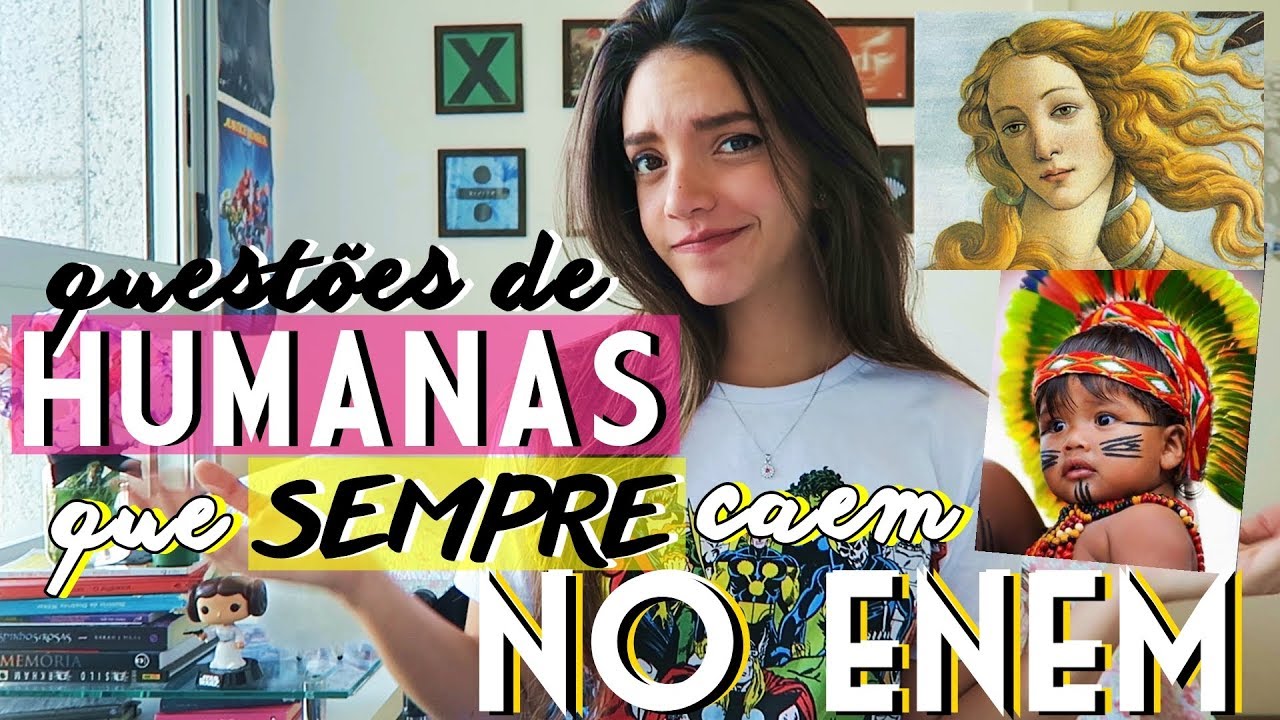 VEJA ESSE VÍDEO ANTES DA PROVA DE HUMANAS DO ENEM - Débora Aladim