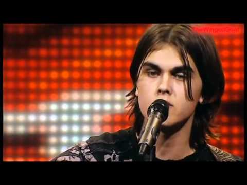 [HD] X- Factor 2012 - 16-årige Mathias fra Øslemagle synger Collide