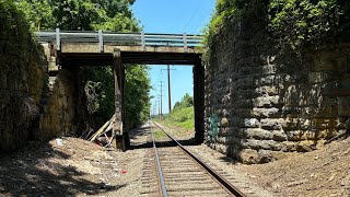 Church Lane and Reading & Allentown Traction Company bridge. Trexlertown PA.