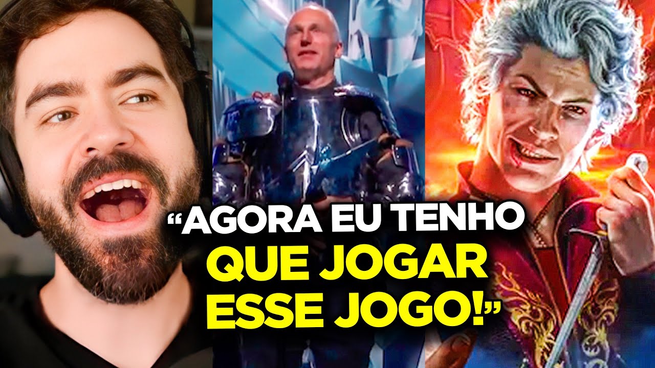 FUNKY REAGE A BALDUR'S GATE 3 GANHANDO O GOTY - THE GAME AWARDS 2023
