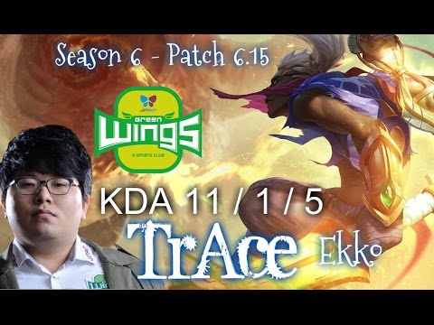 JAG TrAce EKKO vs IRELIA TOP - Patch 6.15 KR Ranked | League of Legends