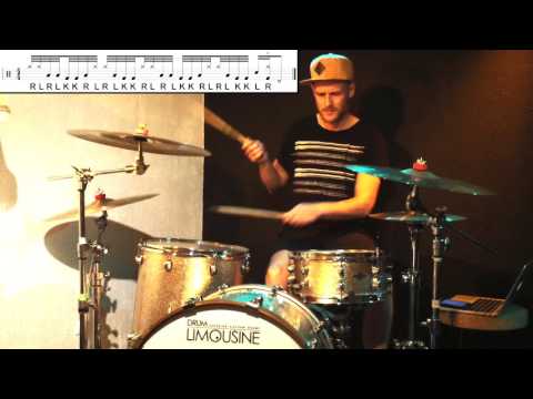 Cool gospel chops 32nd note fill by Claus Thylstrup