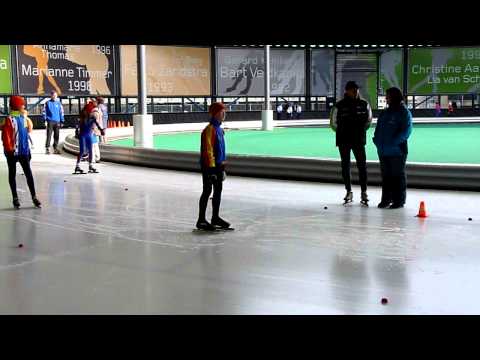 Twan Kok 300m. 20-3-11 Schaatsen