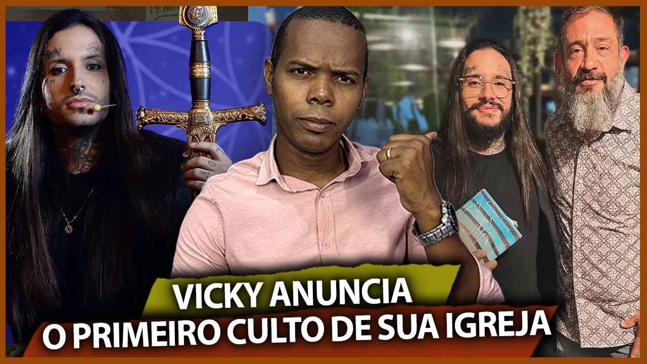 URGENTE! VICKY ANUNCIA SEU PRIMEIRO CULTO