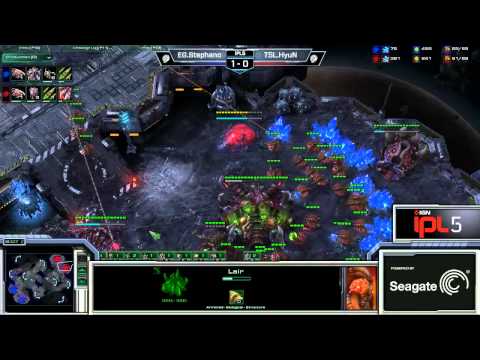 SC2 HyuN vs Stephano ZvZ Game 2 IPL 5 Losers Round 4 Starcraft 2 Tournaments