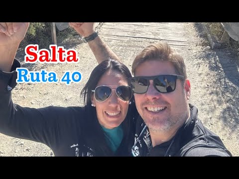 Recorriendo la ruta 40 en Salta desde Angastaco a Seclantas. 