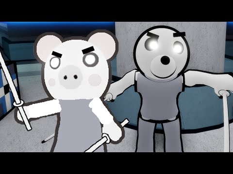 Piggy MR CARTOON BADGE JUMPSCARE! infected Accurate Piggy RolePlay!
