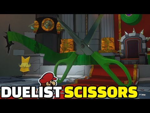 Paper Mario: The Origami King | The Dual-Bladed Duelist Scissors