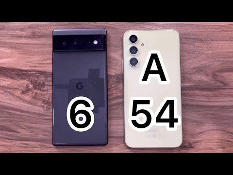 Samsung Galaxy A54 vs Google Pixel 6