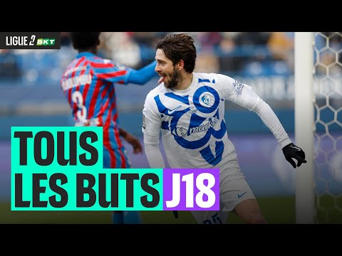 Tous les buts de la 18ème journée - Ligue 2 BKT 24/25