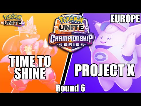 Time to Shine vs Project X - PUCS EU March Qualifier LB Round 6 - Pokemon Unite