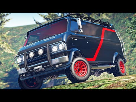 A-TEAM IN ROAD IS LAVA | Youga 4x4 | Chase Me GTA V
