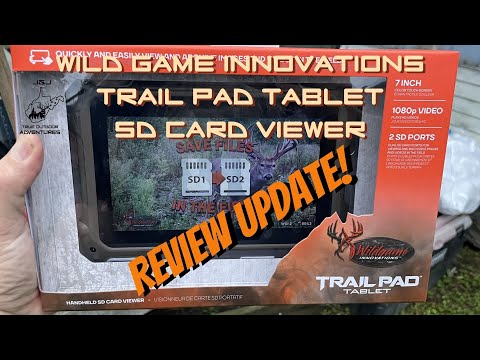 UPDATE REVIEW - Wildgame  Innovations 7-inch Trail Pad Tablet SD Card Viewer