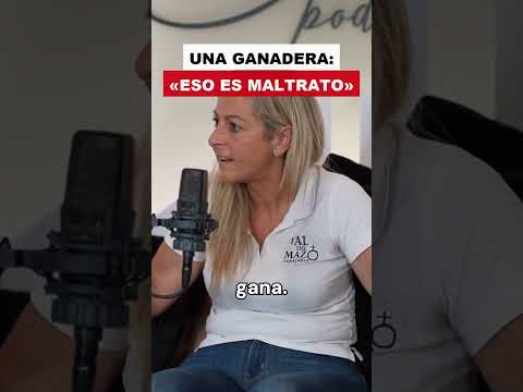 Una ganadera lo tiene claro: «Eso es maltrato animal» 🐶 #Shorts