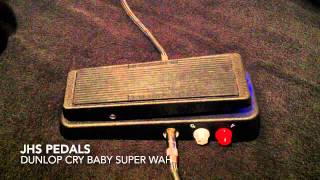 Video thumbnail for JHS Dunlop Cry Baby Super Wah by Curtis Kent