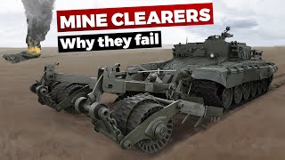 [分享] 為什麼掃雷坦克在突破防線雷區時不太好用
