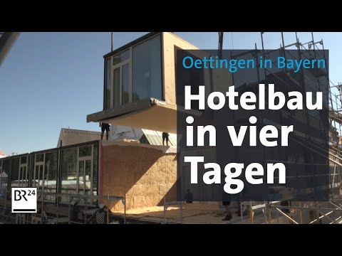 Generalsanierung: Hotelbau in vier Tagen | Abendschau | BR24