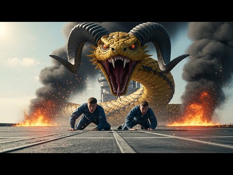 The Giant Sea Serpent Awakens — Humanity Faces the End of the World 🌊🐍 (Cinematic Short Film)