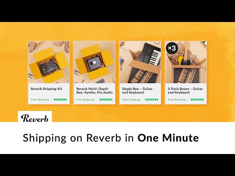 52" Reverb 3-Pack Boxes - Fits Basses, Extra Large Electric/Acoustic Guitars & Cases, Keyboards image 7