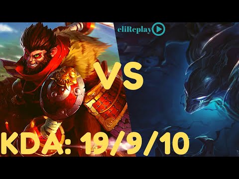 Tri Wodoo as Wukong TOP vs Nocturne- KDA: 19/ 9/ 10   |  EUNE  Grandmaster   | League of Legends