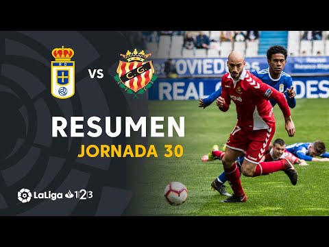 Resumen de Real Oviedo vs Nàstic (2-0)