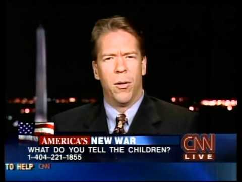 CNN 9/11 LIVE TV Coverage (9/15/01) 1:45 A.M - 2:00 A.M