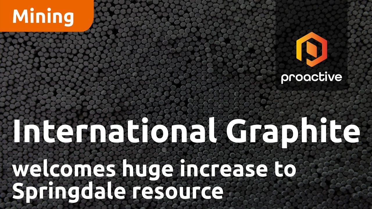 International Graphite welcomes huge increase to Springdale resource