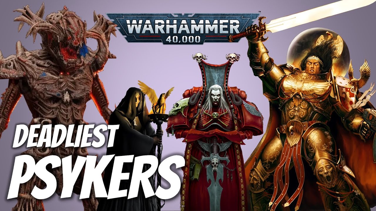 10 Most Powerful Psykers in Warhammer 40K Universe