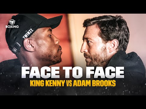 "WHEN I BEAT YOU, YOUR KIDS ARE MY KIDS!" KING KENNY VS ADAM BROOKS: FACE TO FACE