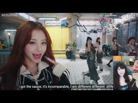 Emiru Reacts to LE SSERAFIM (르세라핌) 'DIFFERENT' OFFICIAL MV