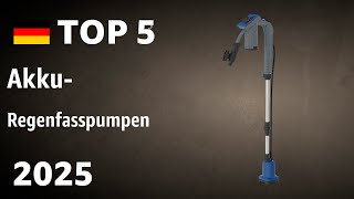 TOP—5. Beste Akku-Regenfasspumpen. Test & Vergleich 2025
