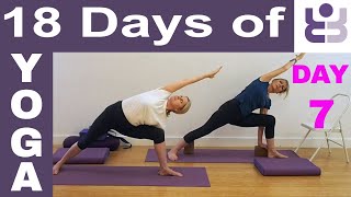 18 Days of Yoga - DAY 7. Iyengar Yoga Sequence