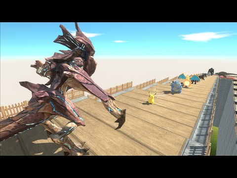 RAIJIN DEATH FALL - Animal Revolt Battle Simulator
