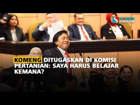 Komeng Ditugaskan di Komisi Pertanian: Saya Harus Belajar Kemana?