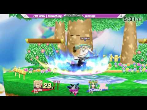 Canada Cup Gaming 2016 - Mew2King (Cloud) vs Iceninja (Palutena) - SSB4 WQF