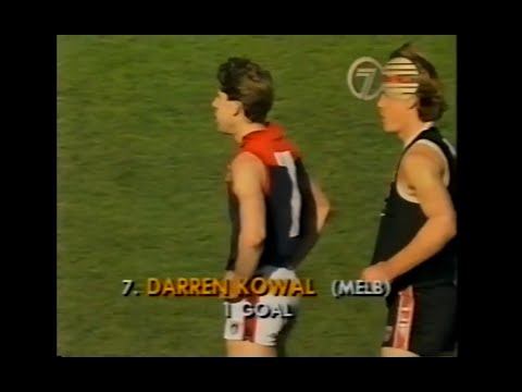 Darren Kowal - Melbourne - 2 goals v St Kilda - 1993 Round 14 - VFL Park - AFL
