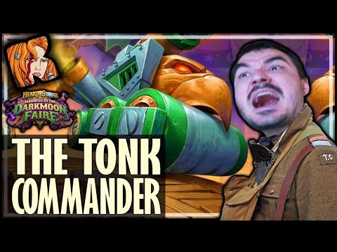 I AM THE TONK COMMANDER! - Hearthstone Darkmoon Faire