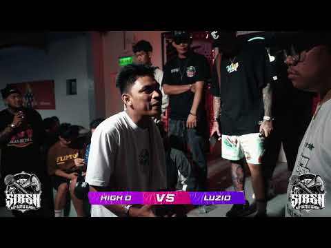 SIREN - LUZID VS HIGH D (SIRENA MIKROPONO 2025)