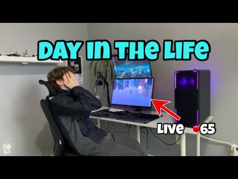 Day in the Life of a 16 year old Streamer!