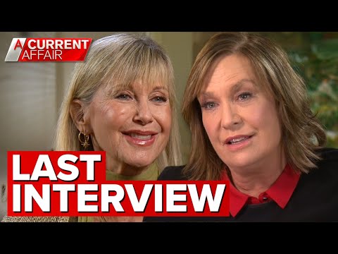 'I want to see an end to cancer': Tracy's last interview with Olivia Newton-John | A Current Affair