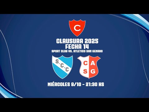 FECHA 14 ACB CLAUSURA: SCC VS ATLETICO SAN GENARO