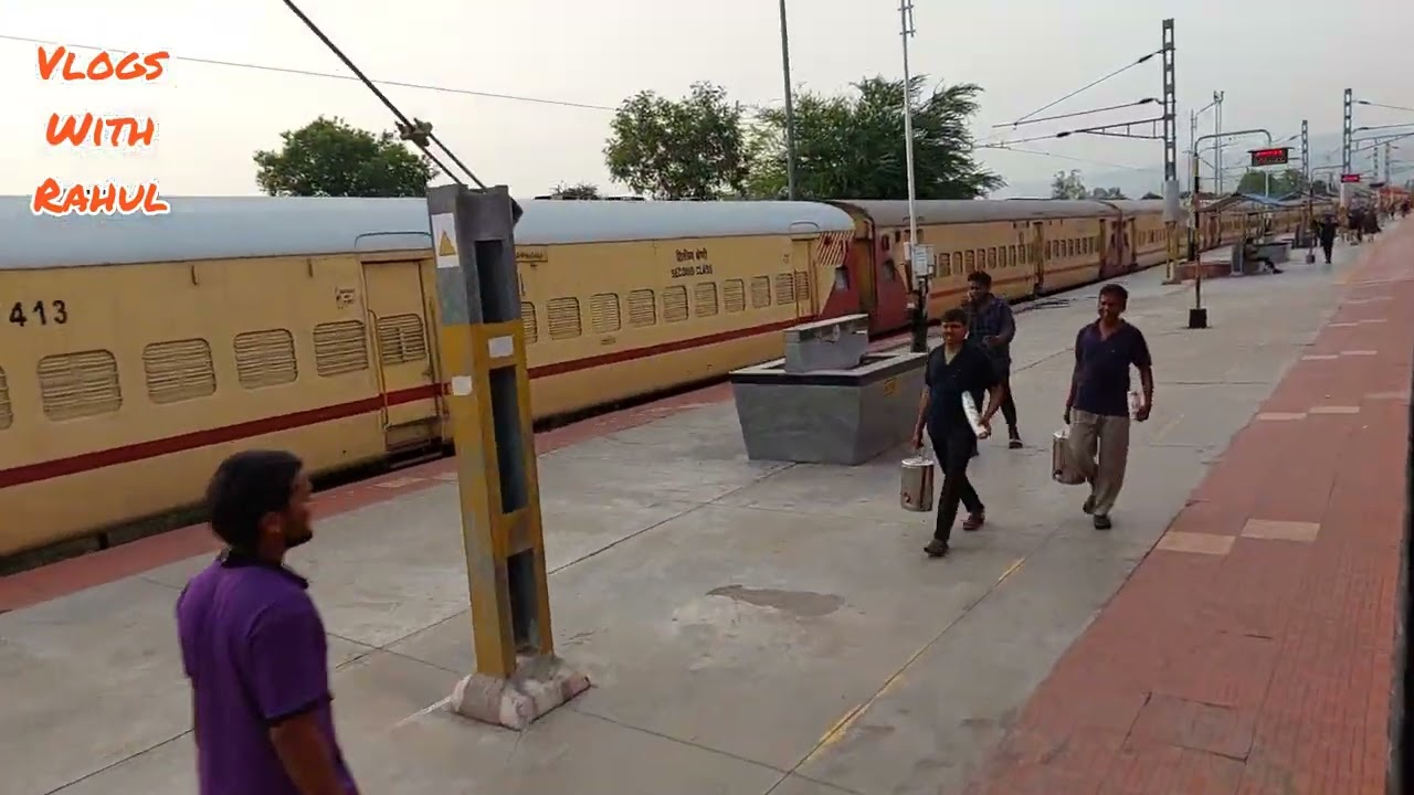 Watch video Tirupati to Nizamabad Rayalaseema Superfast Express 12793 Train Journey Vlog Start to End Journey Now Tirupati to Nizamabad Rayalaseema Superfast Express 12793 Train Journey Vlog Start to End Journey