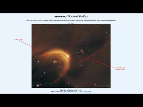 2020 May 06 - LDN 1471:  A Windblown Star Cavity