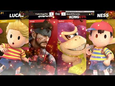 DDD 21 SSBU Doubles Round 2 Underdogg/Dio vs. djsmell/Davarius