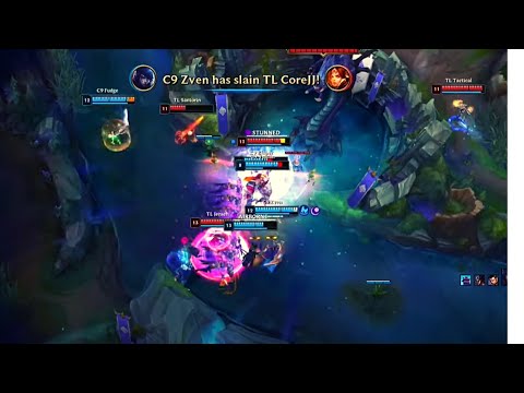 TL Jensen Finds A Perfect Azir Ult Angle And Pops Off