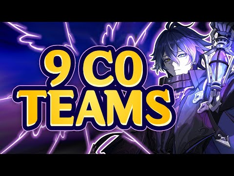 9 C0 Flins Team Comps | Genshin Impact Luna I Build & Showcase