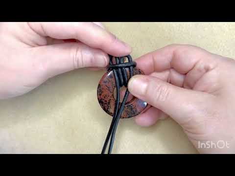 6. Cat Claw Knot for Donut Pendant