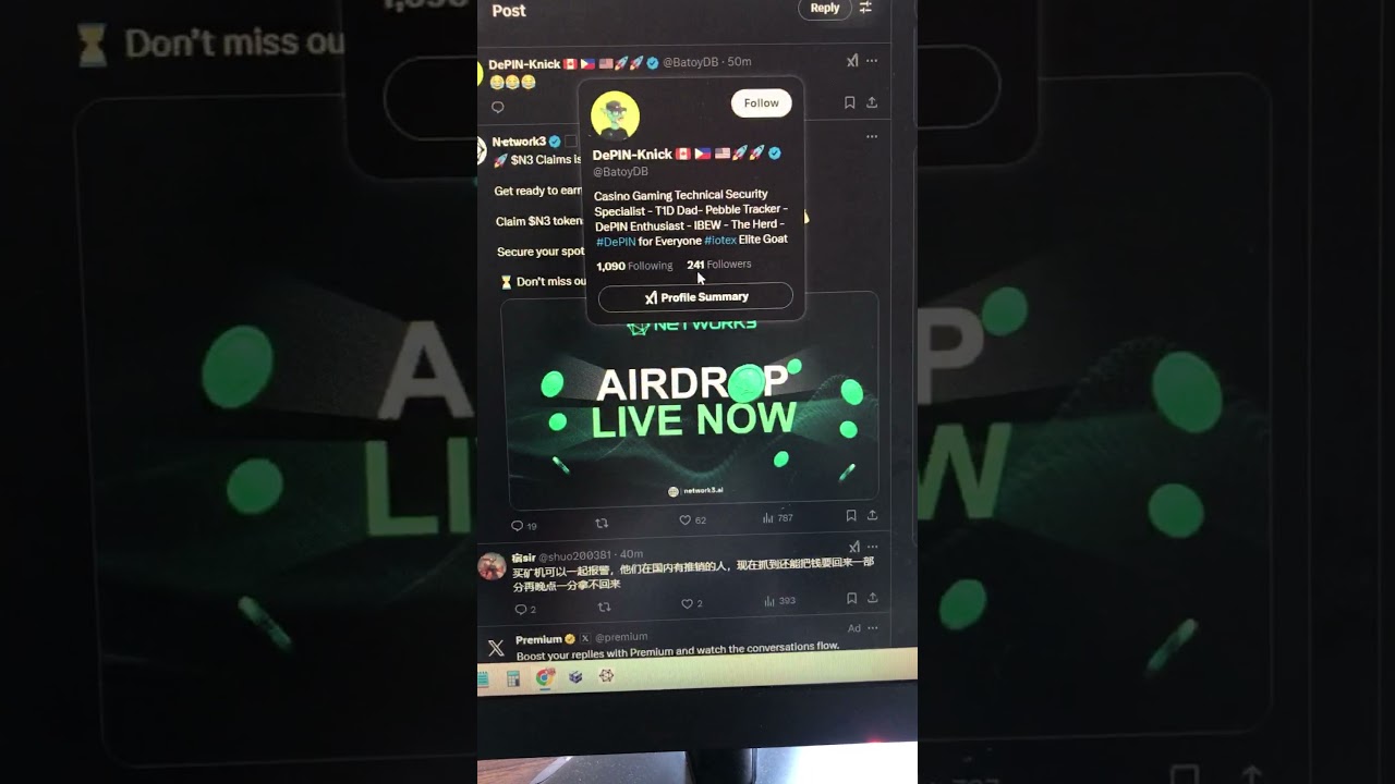 Network3 Scam the Farmers