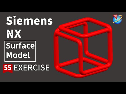 Siemens NX Tutorial for beginners,3D pipeline exercise -55